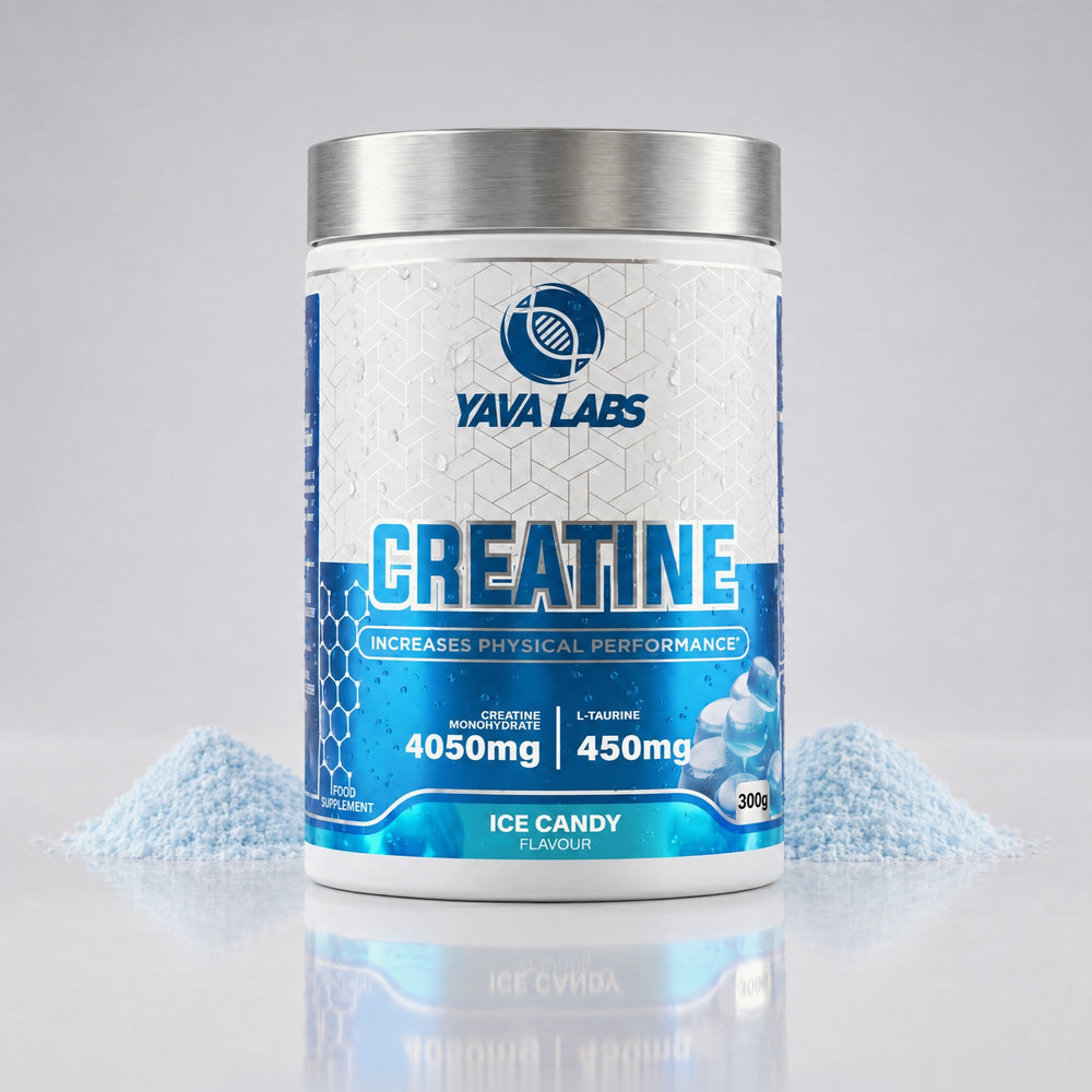 Creatine Monohydrate Powder 300g Flavored - Blueberry