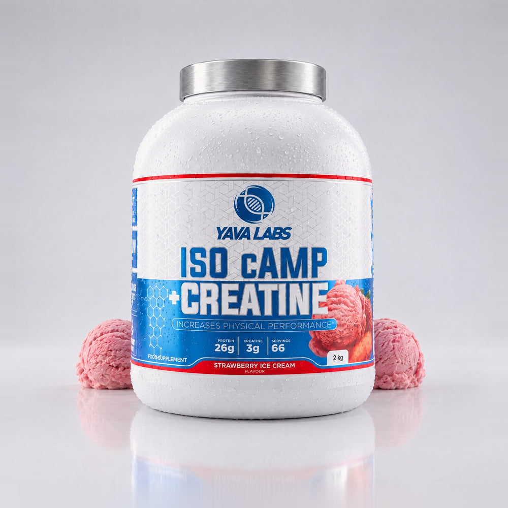 ISO cAMP + Creatine 2kg - Chocolate Ice Cream