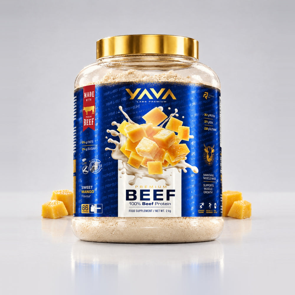 Premium 100% Beef Protein 2kg - Mango
