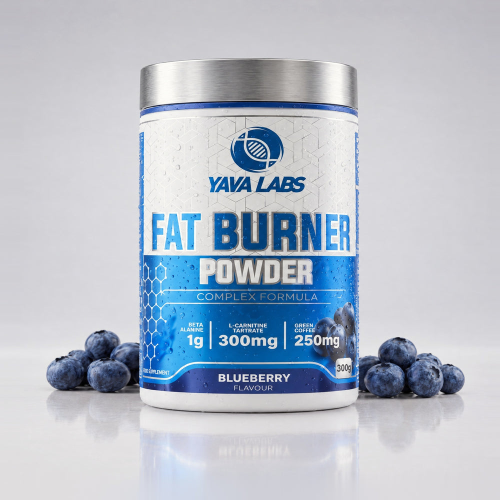 Thermogenic Pre-Workout Fat Burner 300g - Blueberry