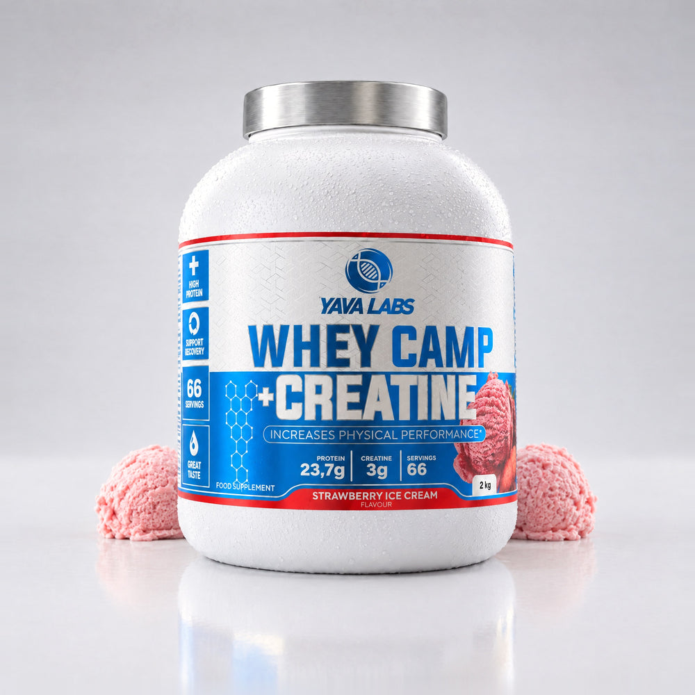 Whey cAMP + Creatine 2kg - Chocolate Ice Cream